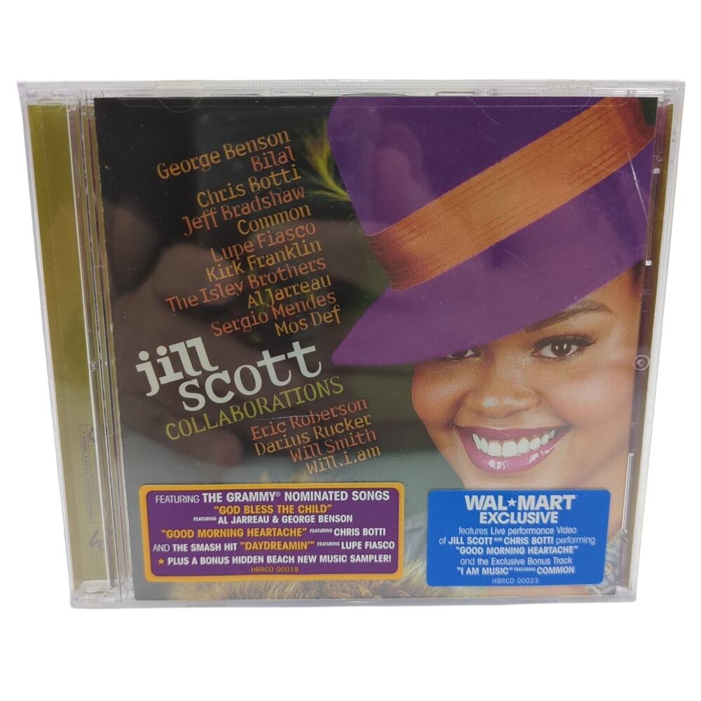 Jill Scott - Collaborations CD (2007) Walmart Exclusive w/ Bonus Tracks & Video